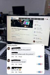 लिंक्डइन पर ‘गर्लफ्रेंड’ की नौकरी का अनोखा विज्ञापन वायरल, यूजर्स बोले- ‘सैलरी क्या है?’