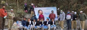 नंदाप्रयाग में संत निरंकारी मिशन ने चलाया सफाई अभियान